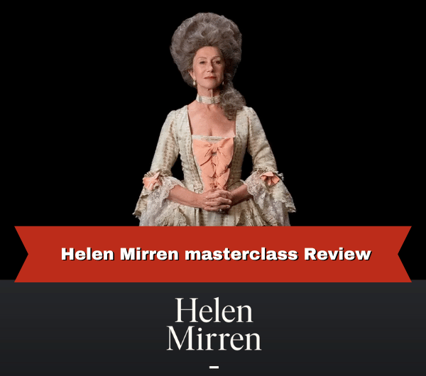 Helen Mirren masterclass Review