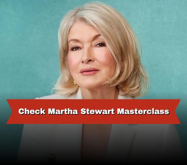 Martha Stewart Masterclass